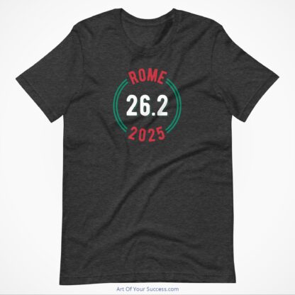 Rome 2025-t-shirt-dark-grey-heather